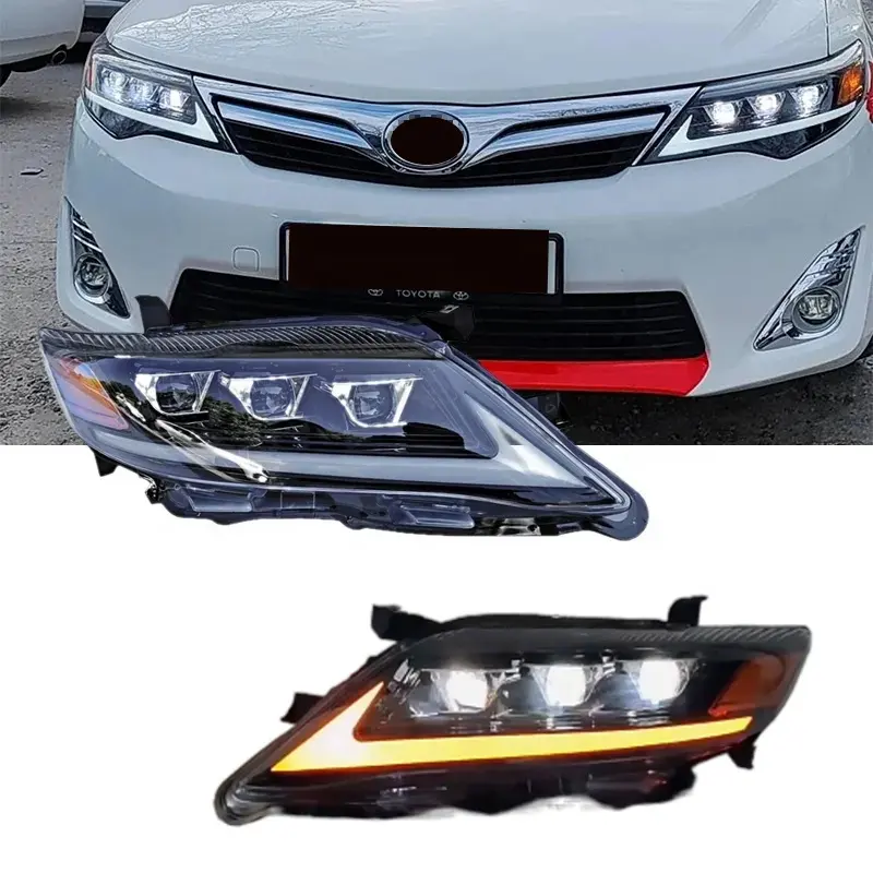 KLT yeni stil CAMRY far farlar için LED kafa lambası otomatik far için 2007-2011 2012 -2014 CAMRY kafa lambaları