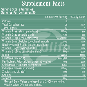 OEM ODM - Gomitas Multivitamínicas para Mujer, Sabor Fresa, Apoyo para Cabello, Piel, Uñas e Inmunidad, Vegetarianas, Sin OMG, Sin Gluten - Product Image 2