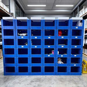 Warehouse Bin Storage Picking Bins Coreflute Bin Customized Clothing Pick <strong>Stacking</strong> Corrugated <strong>Plastic</strong> <strong>Boxes</strong> - Product Image 1