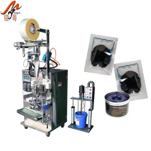High quality 3/4 sides sealing small bag 1g 5g 10gr butter ointment sachet packing lubricant grease packaging machine