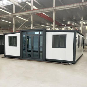 Maison préfabriquée en conteneur extensible moderne au Maroc, à faible coût, structure isolée en kit, résistante aux tremblements de terre, utilisation pour école, centre commercial, ISO9001 - Product Image 2