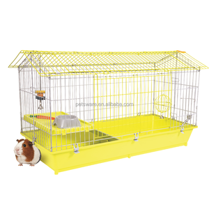 Gabbia per animali piccoli con fili di metallo per animali criceti per coniglio d'India con dimensioni opzionali disponibili - Product Image 4