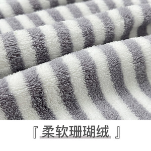 Custom Made Microfiber Kitchen Cloth Rectangle Stripe Pattern Absorbent Stain Removing Multi Functional Cleaning Cloth - Product Image 4