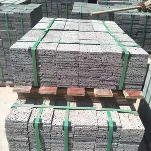 Ngoài trời gạch đỏ đen Núi Lửa Dung Nham đá nham thạch đá bọt Lava Rock bảng điều chỉnh cho tường trang trí