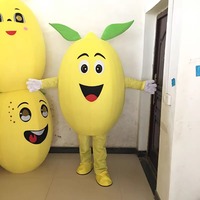 Kinqee Costume de mascotte de mandarine en peluche personnalisé professionnel Costume de mascotte de mangue de dessin animé de fruit de mangue pour garçon