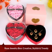 Bunga Sabun AIDA Bentuk Hati Buatan Tangan Grosir, Hadiah Mewah untuk Ulang Tahun, Hari Jadi, Hari Valentine