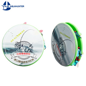 Pesca de agua dulce Woolly Bugger Rig con flotador o gancho de cuerda que se hunde Juego de mosca simulada - Product Image 2