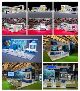 บูธแสดงสินค้าแบบโมดูลาร์ DIY ขนาด 10x10 ฟุต ใช้ซ้ำได้ สำหรับธุรกิจอัตโนมัติ ทนไฟ น้ำหนักเบา ติดตั้งง่าย สำหรับ 2 <span class=keywords><strong>คน</strong></span> - Product Image 6