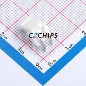 BX-VH3.96-2PWZ Wire-to-Board Pin Header Bent Lead Through Hole,P=3.96mm Connector 1x2P 3.96mm Right Angle Insert VH - Product Image 2