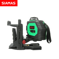 Support mural de niveau Laser magnétique SIAMAS 1/4 "support de filetage pour outil de marquage Laser ligne 2D 3D 4D réglable de haut en bas