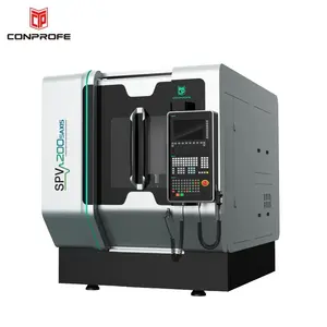 Çin 5 eksen dikey Leadwel ticari freze işleme merkezi ve 5 eksen ile Cnc torna