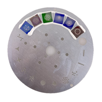 Panneau de couleur de la roue de Gobo Faisceau ponctuel Tête mobile Éclairage Nouveau Fix Faisceau de la roue de Gobo