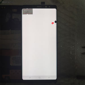 หน้าจอ LCD โทรศัพท์มือถือ AMLODE ของแท้สำหรับ Samsung Galaxy <span class=keywords><strong>Note</strong></span> <span class=keywords><strong>8</strong></span> พร้อมชุดจอสัมผัส มีจุดดำ - Product Image 1