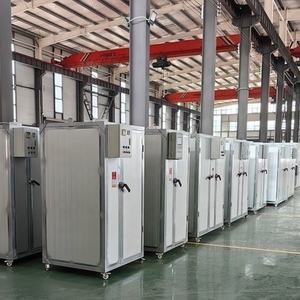 เครื่องอบแห้งแบบถาดควบคุมด้วย PLC ทำจากสแตนเลส 304 สำหรับอบแห้งผลไม้และผัก ความจุพาเลทแบบกำหนดเอง - Product Image 1