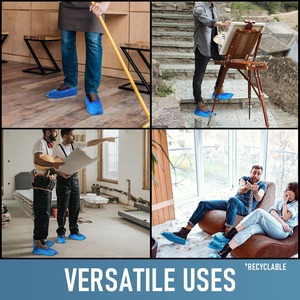 แผ่นกันรองเท้าสีดำทนทานกันลื่นกันน้ำสีน้ำเงินไม่เป็นพิษ - Product Image 5