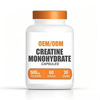 Capsules de créatine monohydrate, complément sportif pour la prise de masse musculaire, stimulant énergétique pour la salle de sport, soutien pour la musculation et la remise en forme