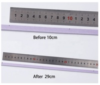 Sangle élastique tressée plate en caoutchouc personnalisée de 10 mm (3/8 pouce) pour vêtements, bande colorée pour sacs