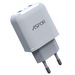 Chargeur de téléphone ASPOR A829, <span class=keywords><strong>prise</strong></span> UK US EU, 2 USB, 2.4A, charge rapide, <span class=keywords><strong>adaptateur</strong></span> avec câble, <span class=keywords><strong>prise</strong></span> en charge des commandes OEM/ODM - Product Image 5