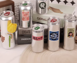 202 # Dễ Dàng Mở 330Ml 250Ml Mỏng Kiểu Dáng Đẹp Lon Tùy Chỉnh In Ấn Bia Đồ Uống Rỗng Nhôm Vòng Soda Mềm Uống Có Thể Có Nắp Đậy - Product Image 5