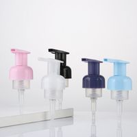 Vente en gros de bouchons de pompe à mousse en PP 40/410 pour cosmétiques, soins quotidiens, flacons de savon liquide, personnalisation acceptée