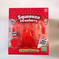Groothandel Jumbo Highland Koe Squishy Speelgoed Mystery Farm Dieren & Fruit Squishy Kaas Aardbei Druif Ananas Fidget Speelgoed