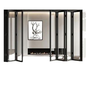 Puerta Plegable de Aluminio para Cocina o Balcón, Insonorizada y Resistente, para Tienda - Product Image 1