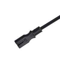 Câble d'alimentation UL SVT 18AWG 2 broches 1-15P vers IEC C7 pour TV et jeux