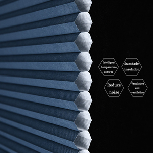 Usine FORTUNE Vente en gros de stores en nid d'abeille 25mm 38mm stores plissés à isolation <span class=keywords><strong>thermique</strong></span> à double cellule pour fenêtre - Product Image 5