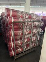 Tissu imprimé dispersé 100% polyester 80gsm 90gsm, tissu imprimé pour draps et rideaux