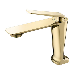 Robinet de lavabo moderne en laiton à trou unique <span class=keywords><strong>avec</strong></span> poignée unique et cartouche céramique, pour salle de bain - Product Image 5