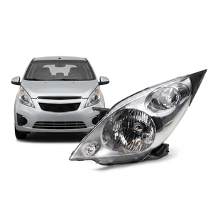 Nuevo Conjunto de Faros Delanteros YUOU de Alta Luminosidad con Bombilla <span class=keywords><strong>H1</strong></span> para Chevrolet Spark Beat Matiz M300 2010-2015 OEM R95950385/L95950384 - Product Image 1