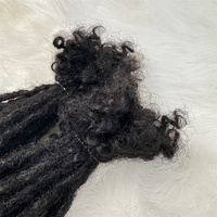 [Jiffy/Hohodreads] Extensions de cheveux naturels bouclés et rebondissants, dreadlocks en cheveux humains, extensions de locs faciles à décolorer et à teindre
