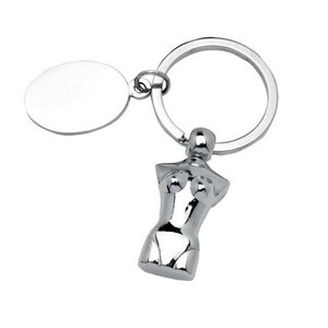 Porte-clés Lady Oscar, pendentif de mode, bijou fantaisie argenté, accessoire de mode - Product Image 1