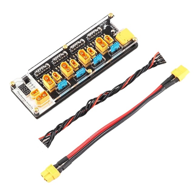HGLRC Thor PRO LIPO Battery Balance Charger Board 40A XT60 XT30 2-6S LIPO Discharger for IMAX B6 ISDT Q6 Nano HOTA D6 Pro P6