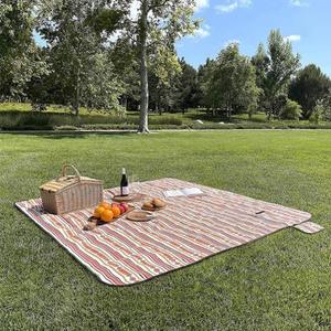 Grande sacoche personnalisée imprimée, recyclable, imperméable, légère, durable, promotionnelle, pour la plage et les pique-niques - Product Image 1