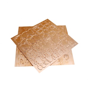Plantilla de Estampado de Logotipos Resistente a la Corrosión de la Marca ZhengFei, Molde de Punzonado Personalizado de Cobre de 1.5 mm para Fabricación de Adhesivos - Product Image 2