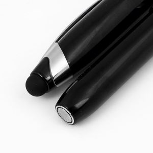 Bolígrafo de Tinta Tipo Linterna con Punta de Bola y Estilete, Personalizable con Logotipo, Cuerpo Metálico Negro y Luz LED, Nuevo Modelo Exclusivo - Product Image 5