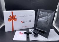 Cadre photo numérique WiFi FRAMEO 10,1 pouces, écran tactile IPS avec 16 Go de mémoire, partage instantané des photos et des vidéos MP4