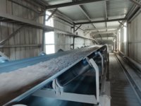 Galet de convoyeur anti-choc pour machines minières, rouleau de charge lourde pour le transport de ciment et de clinker, structure stable