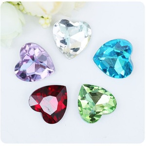 Heart-Shaped Rhinestones For <b>Nail</b> Art Diy Phone <b>Stickers</b> Clothing Accessories Love Pattern Non-Toxic A-Grade Diamond Decorations - Product Image 1