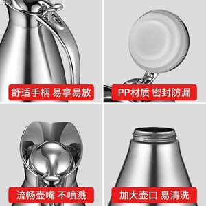 Termo de Acero Inoxidable con Aislamiento al Vacío, Retención de Calor de 24 Horas, Botella de Agua de Gran Capacidad para Uso en la Oficina - Product Image 2