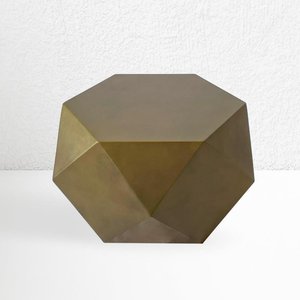 Table basse ronde en béton faite à la main au design moderne vietnamien sur mesure meubles de salon pour jardin extérieur style de vie - Product Image 1