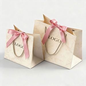 Factory Custom Clothing Shopping <b>Bags</b> <b>Gift</b> Paper <b>Bag</b> Packaging with Handle Luxury <b>Bags</b> for Wedding/jewelry/cosmetic - Product Image 1