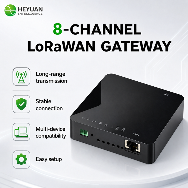 Industrial Long Range Wireless IoT Gateway Lorawan/WIFI Smart Gateway for Communication & Networking