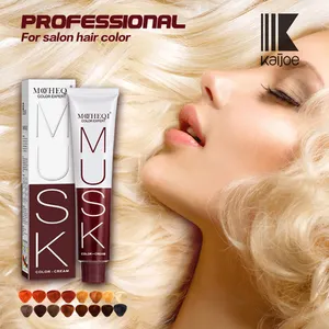 Uzun ömürlü Keratin saç boyası ürünleri doğal organik kalıcı saç rengi kadınlar için