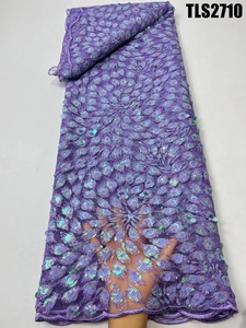 Senegal/ghana pizzo per abito moda <span class=keywords><strong>Organza</strong></span> pizzo paillettes maglia tessuto di pizzo africano tessuto Voile 100% <span class=keywords><strong>cotone</strong></span> sostenibile - Product Image 3