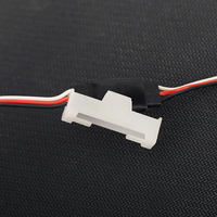 Clip de Verrouillage Transparent Réutilisable pour Câble d'Extension Servo, Boucle Anti-Chute pour Connecteur JR Dupont 3P, Pièces pour Drones RC et Ailes Fixes