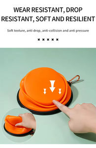 Prácticas Tazas Plegables de Silicona y Plástico Ecológico para Mascotas, 350ml, 650ml, 1000ml, para Perros, Gatos y Hámsters - Product Image 4