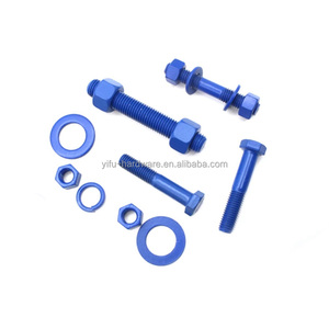 Các nhà sản xuất trực tiếp hoàn toàn ren tefloned PTFE bu lông đinh tán Nuts Double Sided M10 M8 M12 kết nối <span class=keywords><strong>rod</strong></span> bu lông - Product Image 4