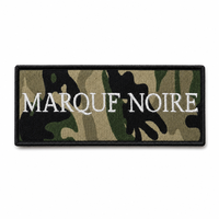 Fabricant de patchs camouflage personnalisés, nom brodé, texte appliqué pour vestes, chapeaux, sacs, vêtements, vente en gros
